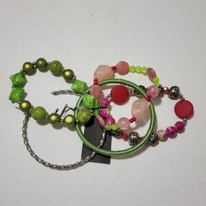 TRESKA beaded‎ bracelet bundle lot new!!!